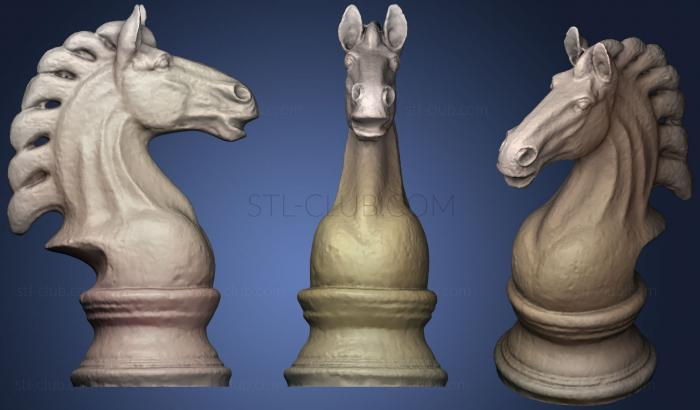 Шахматы Статуя лошади
